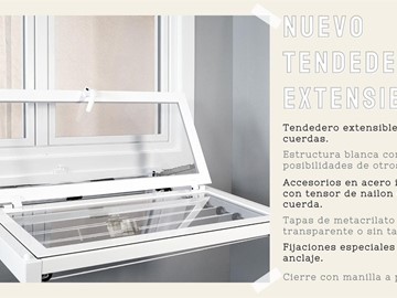 ¡NOVEDAD! NUEVO TENDEDERO EXTENSIBLE 