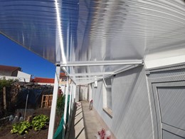Tejadillo para patio exterior
